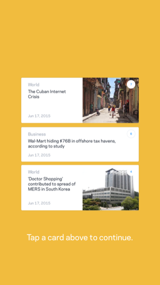 wildcard iPhone onboarding screenshot